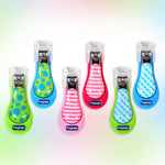 Hopop Nail Clipper With Skin Guard - Green Check