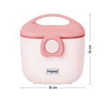 Hopop Milk Powder & Multi Purpose Food Container - 210 ml - Pink