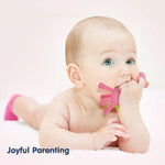Hopop Food Grade Silicone Giraffe Teether - Pink