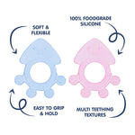 Hopop Food Grade Silicone Teether - Frog