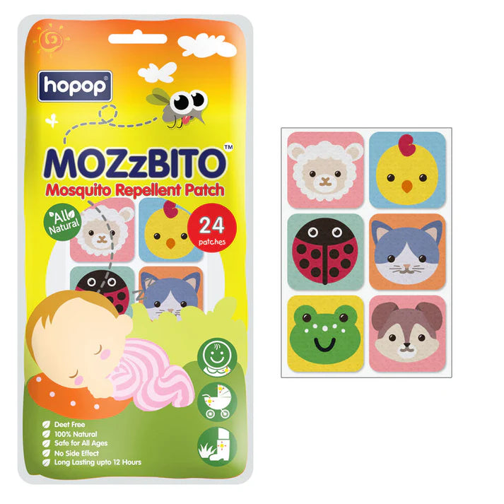 Hopop MoZzbito Mosquito Repellent Patches - Sheep