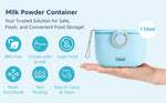 Hopop Milk Powder & Multi-Purpose Food Container - Blue
