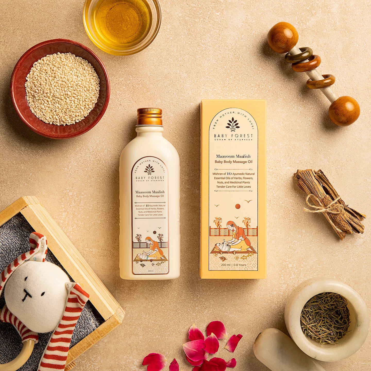 Baby Forest Maasoom Maalish Baby Body Massage Oil - 200ml