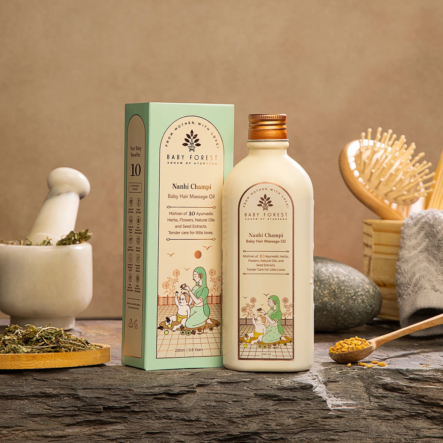 Baby Forest Nanhi Champi Baby Hair Massage Oil - 200ml