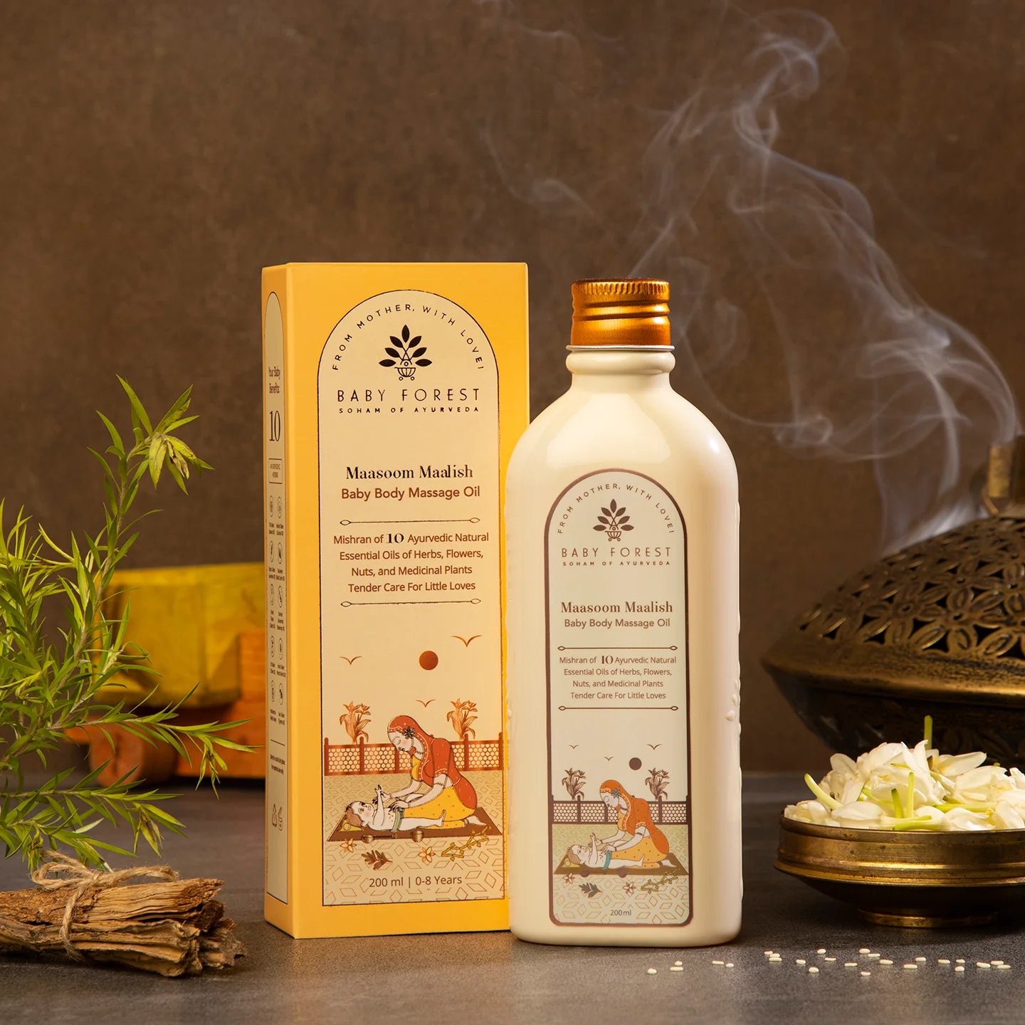Baby Forest Maasoom Maalish Baby Body Massage Oil - 200ml