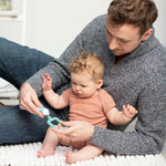Cheeky Chompers Flexi-Brush - Baby's Starter Toothbrush 2 Pack
