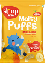 Slurrp farm Mango & Banana Flavour puffs