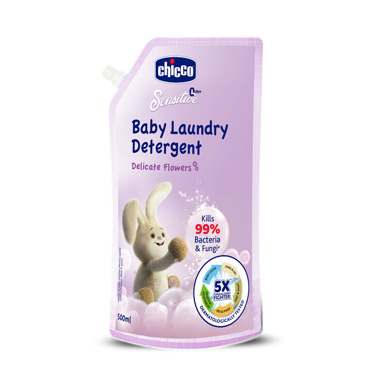 Chicco Baby Laundry Detergent - Delicate Flowers - 500ml