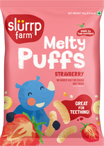 Slurrp Farm Strawberry Flavour Puffs