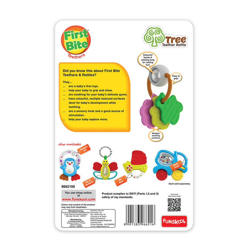 Funskool Giggles Tree Teether Rattle