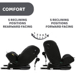 Chicco Unico Evo I-Size Black Car Seat