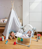 Chicco Swing Relax and Play - Cool Grey