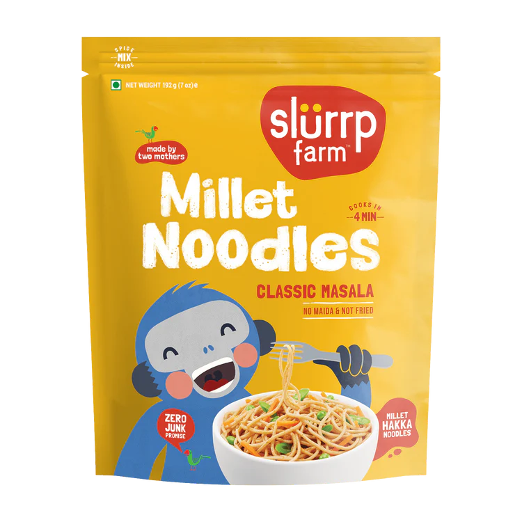 Slurrp farm Millet Noodles - Classic Masala