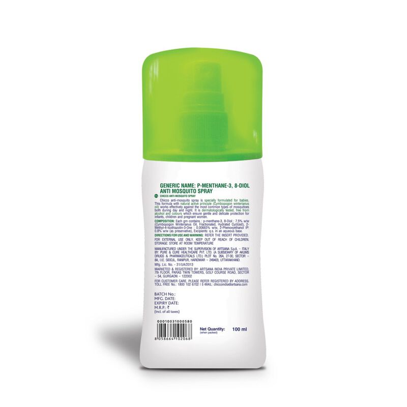 Chicco Anti-Mosquito Baby Spray - 100ml