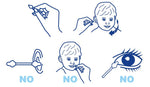 Chicco Cotton Buds With Eardrum Protection - 60pcs