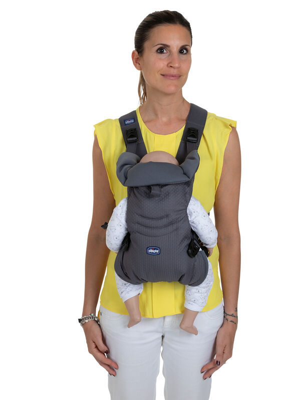Chicco Easyfit Baby Carrier (Up to 9kg) (Moon Grey)