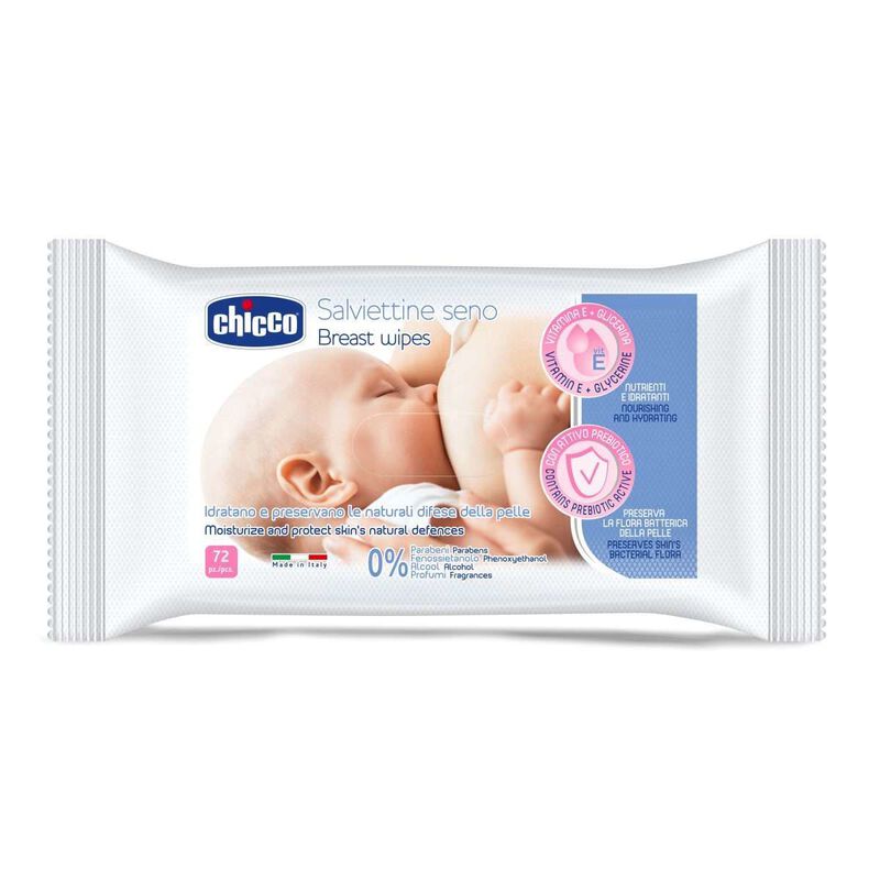 Chicco Breast Wipes (72 Pcs)