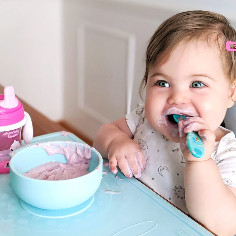 Chicco Baby's First Spoon (8m+) (Blue)