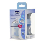 Chicco Natural Feeling Feeding Bottle (150ml, Slow) (Blue)
