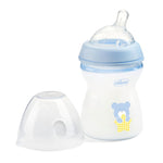 Chicco Natural Feeling Feeding Bottle (250ml, Slow) (Blue)