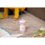 Chicco Natural Feeling Feeding Bottle (330ml, Slow) (Pink)