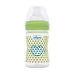 Chicco WellBeing Feeding Bottle (150ml, Slow) (Green)