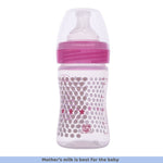 Chicco WellBeing Feeding Bottle - Pink - 150ml - Slow