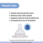Chicco WellBeing Feeding Bottle (250ml, Medium) (Pink)