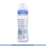 Chicco Well-Being Feeding Bottle (330ml, Fast) (Blue)