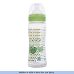 Chicco Well-Being Feeding Bottle (330ml, Fast) (Green)