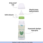Chicco Well-Being Feeding Bottle (330ml, Fast) (Green)