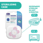 Chicco Comfort Soother (0-6m) (Pink) (1 Pc)