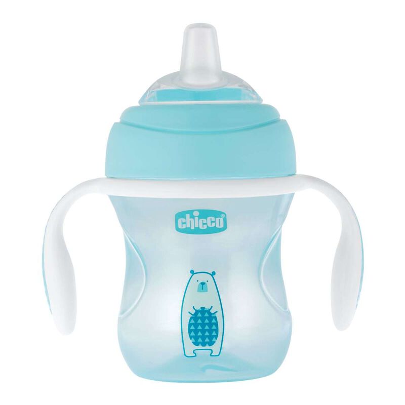 Chicco Transition Cup (200ml) (4m+) (Blue)