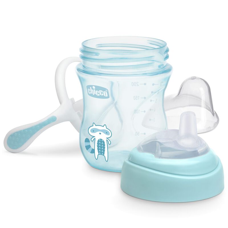 Chicco Transition Cup (200ml) (4m+) (Blue)