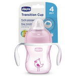 chicco Transition Cup (200ml) (4m+) (Pink)
