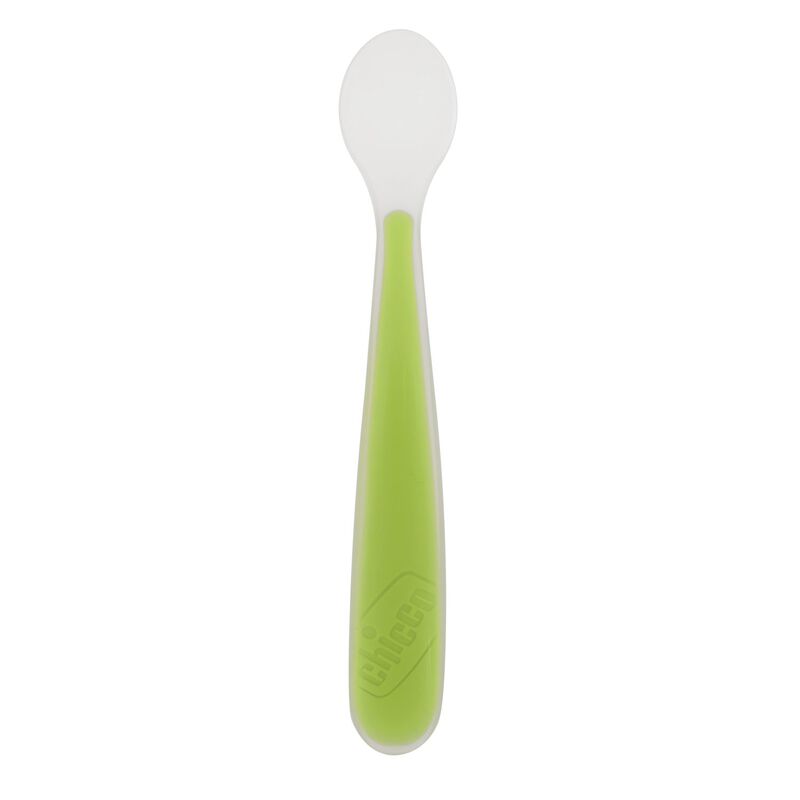 Chicco Soft Spoon (6m+) (Green)