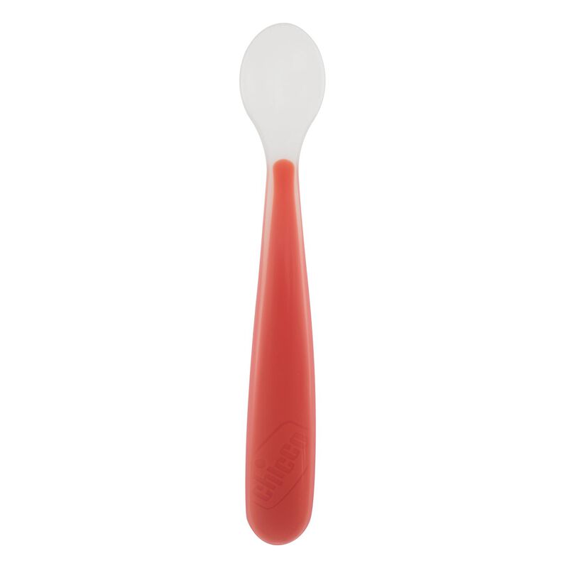 Chicco Soft Spoon (6m+) (Red)
