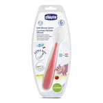 Chicco Soft Spoon (6m+) (Red)