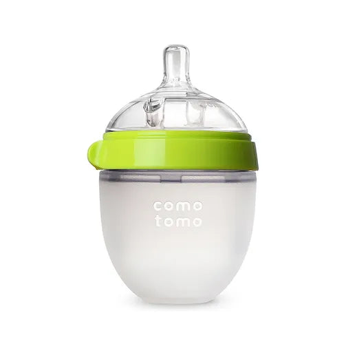 Comotomo Silicone Baby Bottle - 150ml (Green)