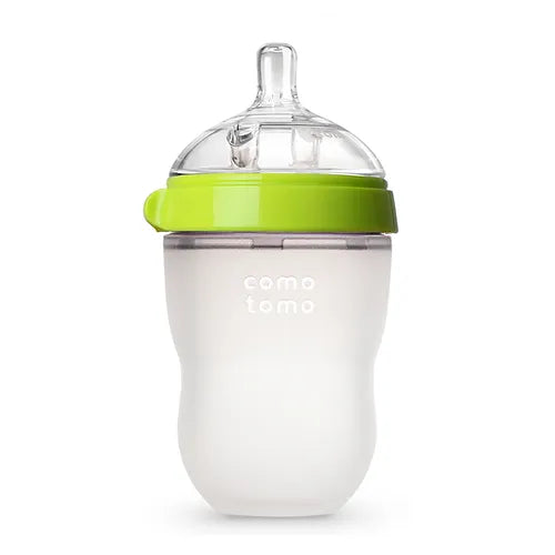 Comotomo Silicone Baby Bottle - 250ml (Green)