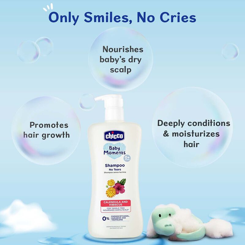 Chicco Baby Moments Shampoo - 500ml