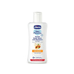 Chicco Gentle Body Wash And Shampoo Oats Extract And Apricot (100ml)