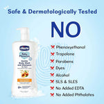 Chicco Gentle Body Wash And Shampoo Oats Extract And Apricot (500ml)