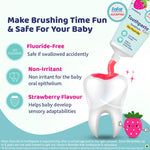 Chicco Tooth Paste Strawberry No Fluoride - 12M to 6Y - 50g