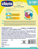 Chicco Teether Gums Rubbing Fishes
